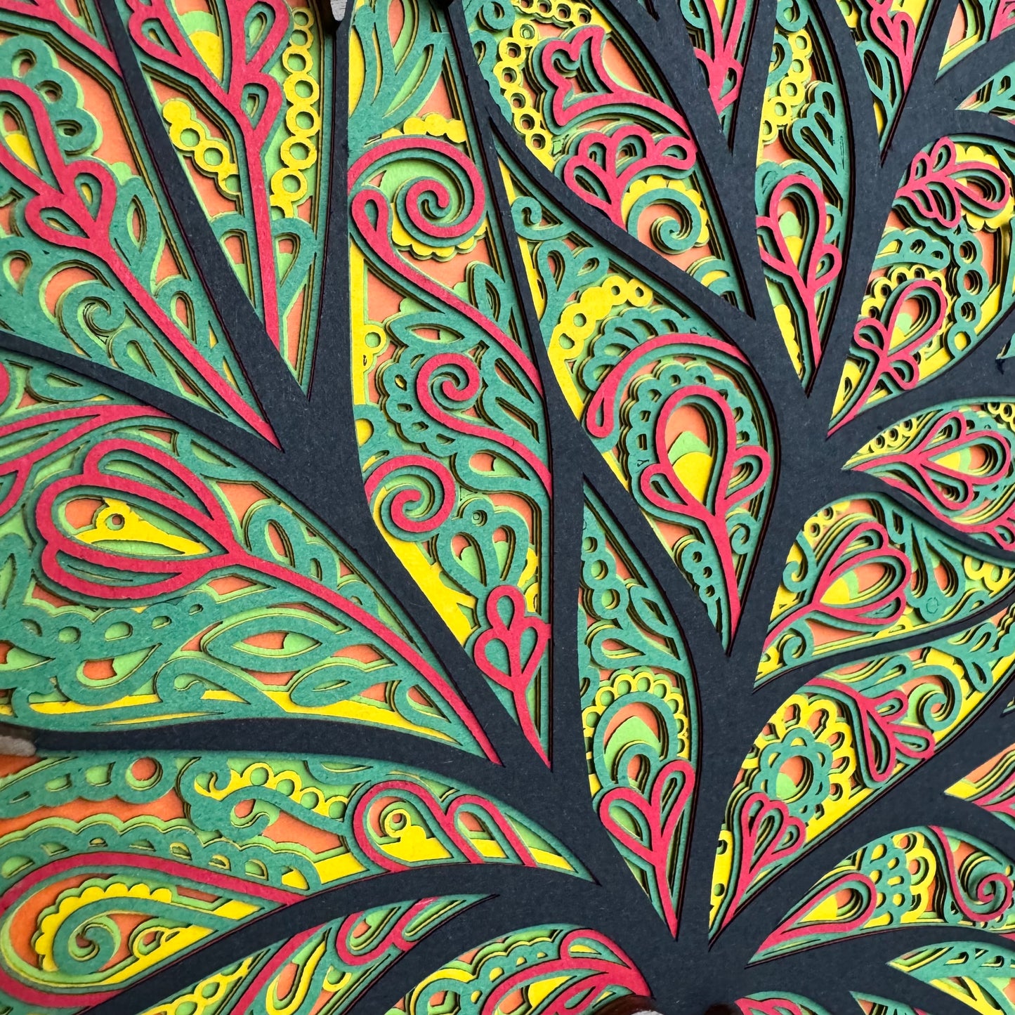 Wooden relief painting – Limited edition