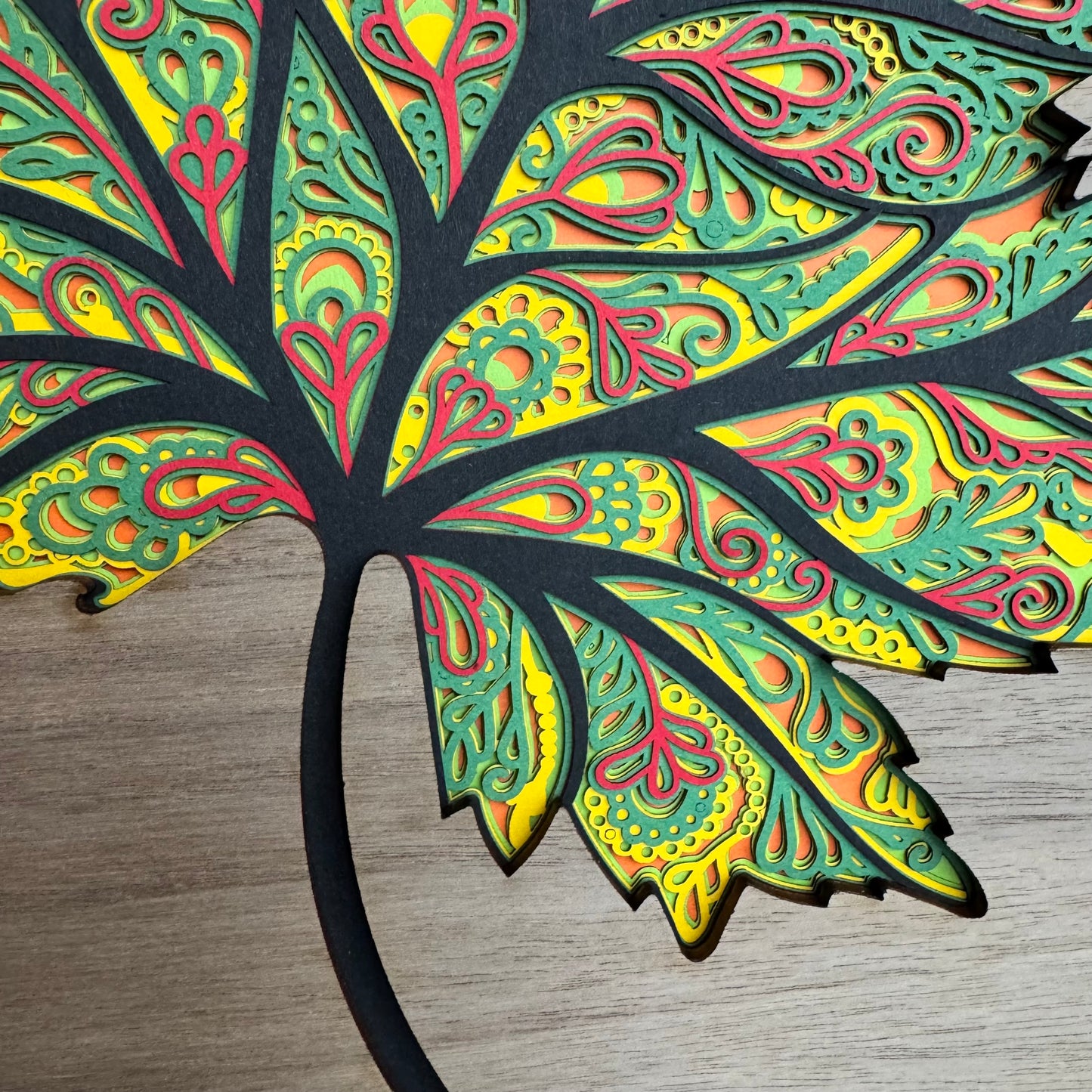 Wooden relief painting – Limited edition