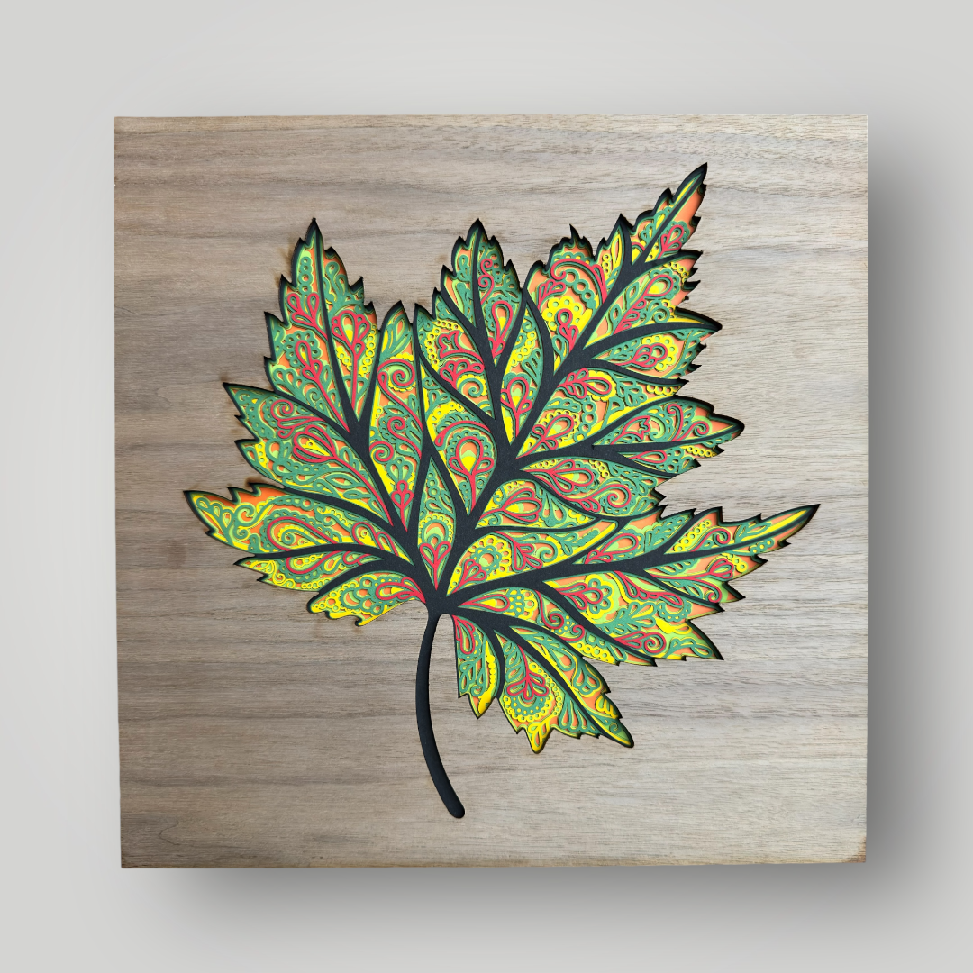 Wooden relief painting – Limited edition