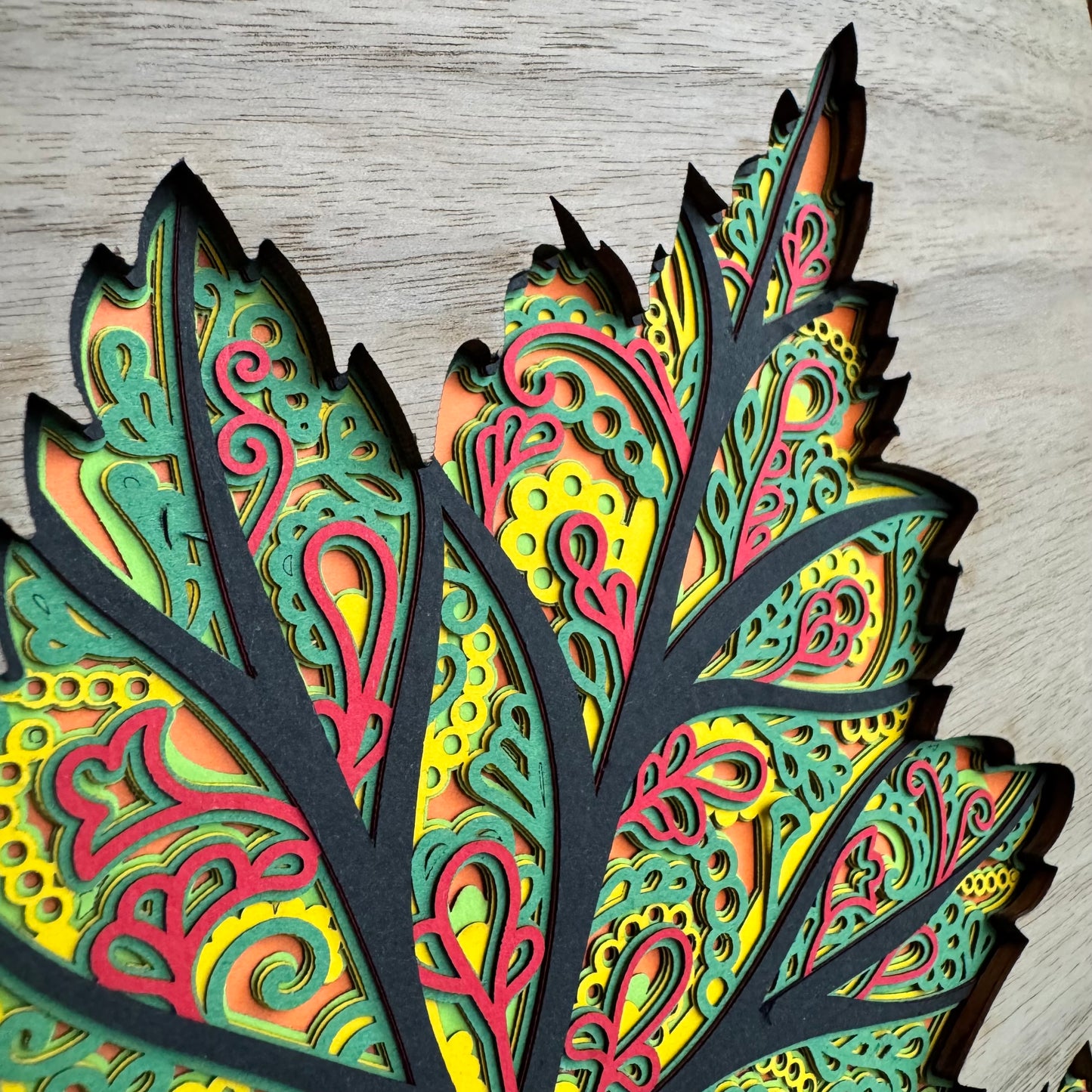 Wooden relief painting – Limited edition