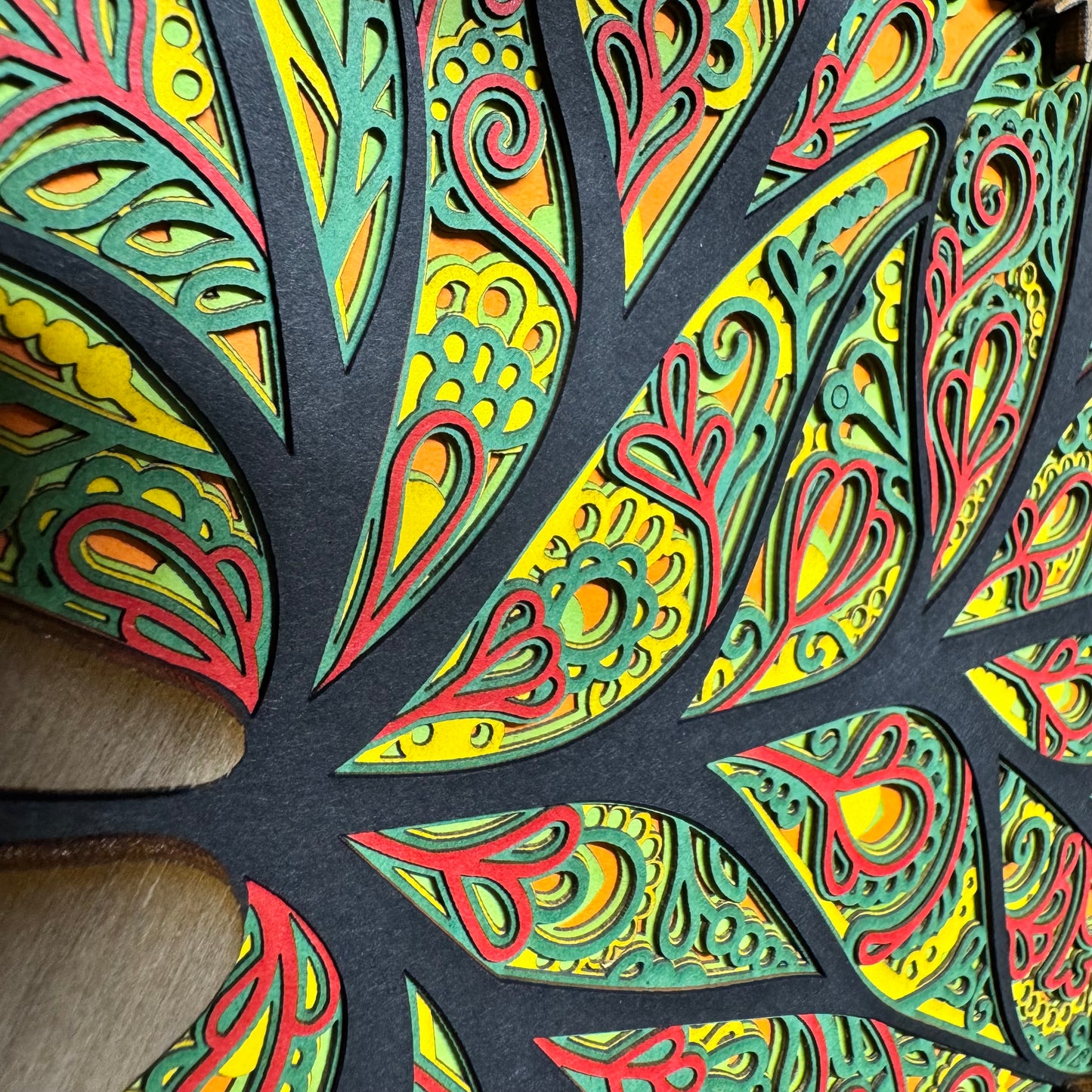 Wooden relief painting – Limited edition