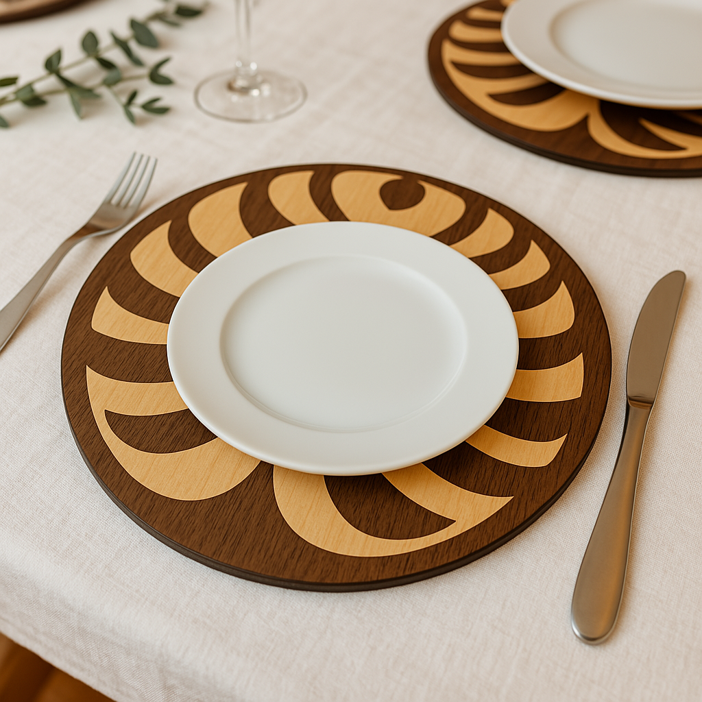 Dessous d’assiette en bois – Feuille Monstera (Ø 29 cm)
Le lot de 2.
Caractéristiques