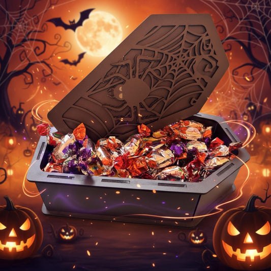 Boîte bonbons d’Halloween grand format